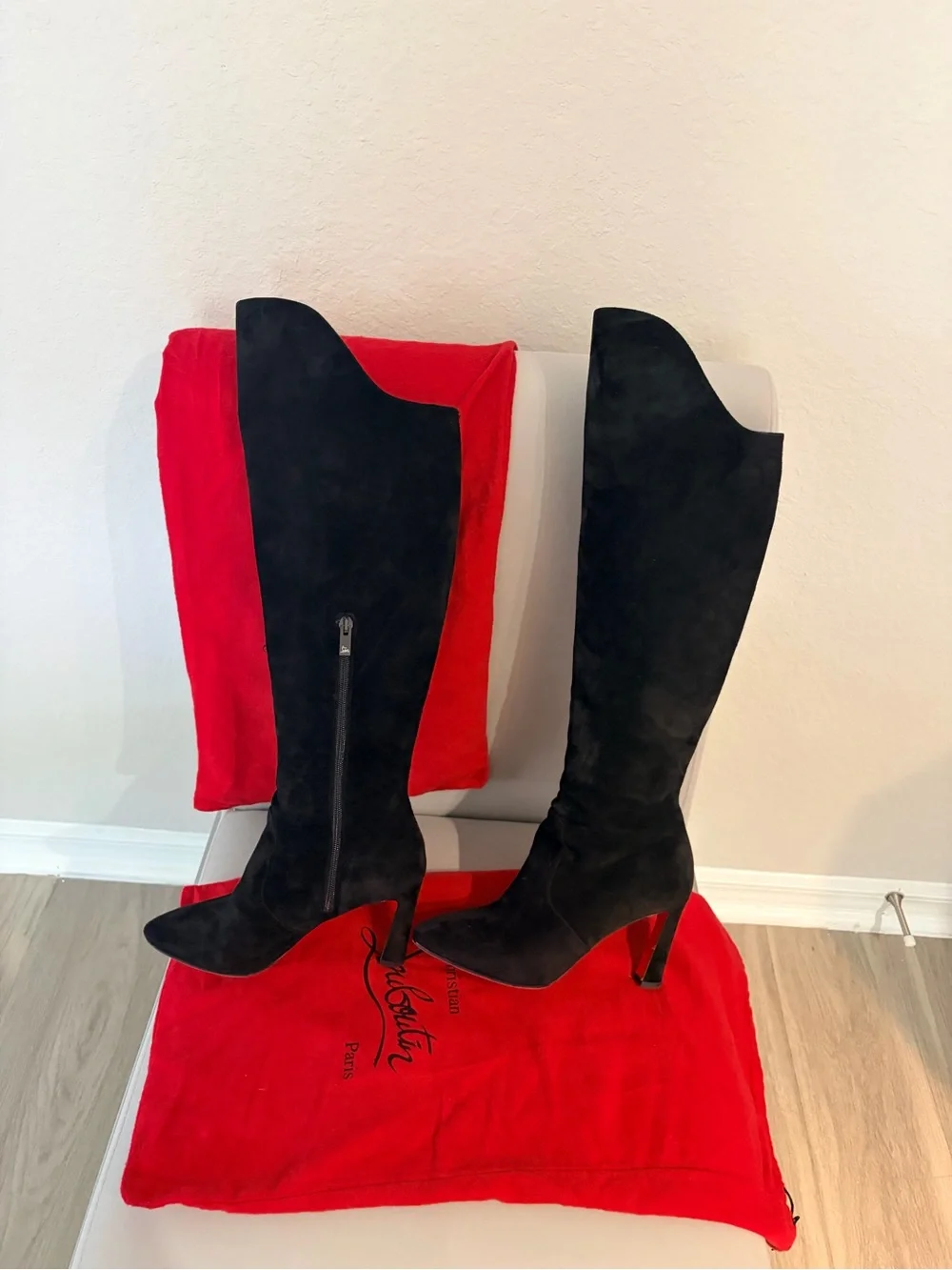 Christian Louboutin sleek over